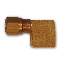 Heavy-duty nylon air brake female elbow connector providing smooth airflow transition in pneumatic systems – 5/8 x 1/2 Nylon Air Brake Female Elbow