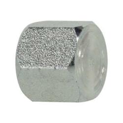Precision-machined cap nut used to protect 1-7/8-12 Joint Industry Council threads from damage - 1-7/8-12 Joint Industry Council Cap Nut