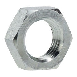 Metal bulkhead lock nut providing a secure fit for 3/16 tubing to 3/8-24 thread assemblies — Bulkhead Lock Nut 3/16 x 3/8-24