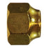Durable 1/4" brass flare nut C3604 for reliable plumbing and fluid line connections - 1/4" Flare Nut C3604