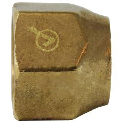 Lead-free 76401S brass short forged nut, 3/8 inch for plumbing connections – Lead-Free 76401S 3/8 Short Forged Nut
