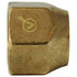 Lead-free 76401S brass short forged nut, 3/8 inch for plumbing connections – Lead-Free 76401S 3/8 Short Forged Nut
