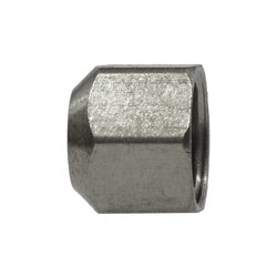 Metallic hex nut - 1/4 Stainless Steel Flare Cap