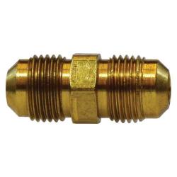 Brass plumbing fitting - 3/8 Light Pattern Male Flare Union