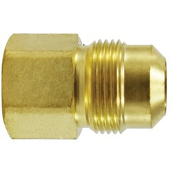Plumbing adapter 408 with tap, 3/8 x 3/8 x 1/8 connector.