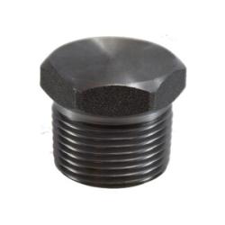 2-inch steel hex head plug with male pipe thread (MPT) for secure pipe sealing. - 2 Forged Steel Hexagonal Head Plug