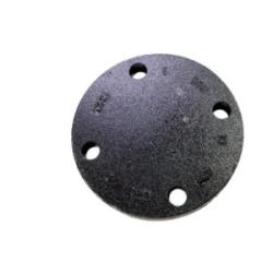 Black iron blind flange with 4 bolt holes - Ductile Iron Blind Flange 2