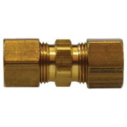 Brass compression union fitting - 1/2 x 1/2 Compression Union Tube