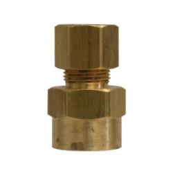 Compression to female pipe thread brass adapter - 3/8 x 1/4 Compression Adapter Tube to Female Pipe Thread