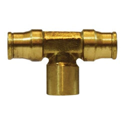Durable push-in female branch tee for secure tubing connections – 3/8 x 1/4 Push-In Female Branch Tee.