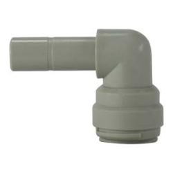 Plastic 90-degree plug-in elbow - 5/16 Plastic Stem x Push-In Elbow