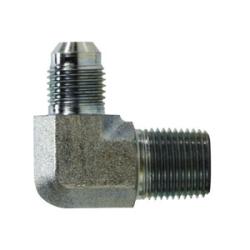 90-degree male elbow for connecting pipes at a right angle - 90 Male Elbow 1/2-20 x 3/8