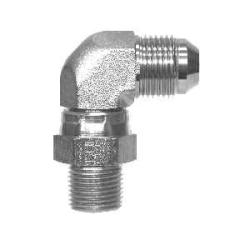 Precision machined male elbow swivel for smooth rotation and controlled fluid direction – Male Elbow Swivel 9/16-18 x 3/8