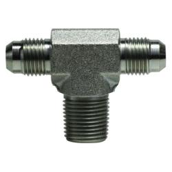 Steel versatile branch tee for efficient water distribution in systems - Male Branch Tee Thread 1 & 2 1-5/8-12 Thread 3 1-1/4