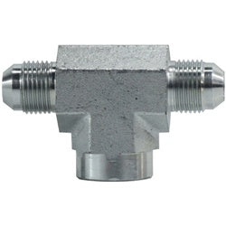 Compact fitting for secure female branch connections - Female Branch Tee Thread 1 & 2 1-5/8-12 Thread 3 1-1/4