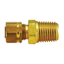 1/2 inch compression captive nut x 1/4 inch male iron pipe connector for plumbing connections – 1/2" Compression Captive Nut x 1/4 Male Iron Pipe Connector
