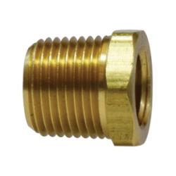Hex bushing for reliable pipe size reduction – 1/4 x 1/8 Hex Bushing