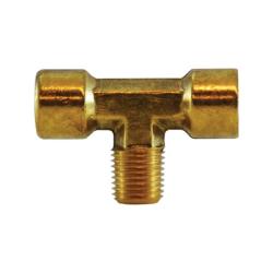 Forged 1/4-inch tee for pipe connections — 131F 1/4 Forged Tee