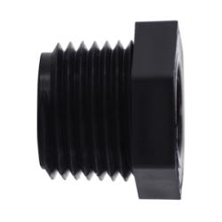 1-1/2 x 3/4 Polypropylene Hexagonal Bushing