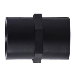 Durable polypropylene coupling for connecting two threaded pipes — 3 Polypropylene Coupling