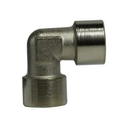 Brass pipe elbow with 12mm female BSP threads – 12-12 Brass 90-deg Female BSP Elbow
