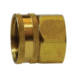 Durable brass swivel adapter for hose-to-pipe connections — 3/4 x 3/4 Female Garden Hose to Female Pipe Thread Swivel
