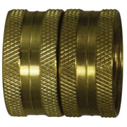 Brass hose fitting - Lead-Free 7s3 3/4 Garden Hose Swivel Union
