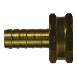 Lead-free garden hose barbed pipe fitting, durable and safe for outdoor water connections - Pipe Lead Free 7329F 1/2 x 3/4 Garden Hose Barbed