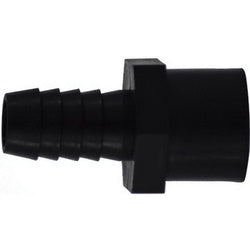 Lightweight corrosion-resistant polypropylene connector ideal for low-pressure fluid lines and equipment hookups — 1/4 Barb x 3/8 Female Iron Pipe Polypropylene