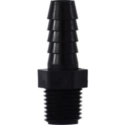 Polypropylene adapter for plumbing connections – 3/4 Barb x 1-1/4 Male Iron Pipe