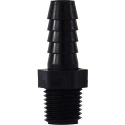Polypropylene adapter for plumbing connections – 4 Barb x 4 Male Iron Pipe