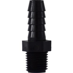 Polypropylene adapter for plumbing connections – 1-1/4 Barb x 3/4 Male Iron Pipe
