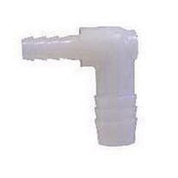 Nylon elbow for plumbing connections – 3/8 Barb x 1/4 Barb
