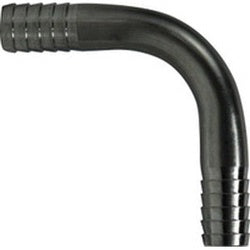 Thinwall barb elbow for connecting flexible tubing at a 90-degree angle 1/2 Thinwall Barb Elbow