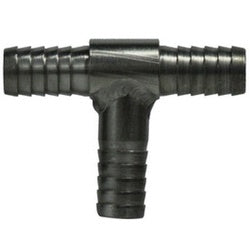 Durable thinwall stainless steel tee barb fitting for fluid or air tubing Tee 1/4 Barbed-All Thinwall -304 304 Stainless Steel