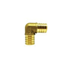 Durable brass PEX cold expansion elbow fitting for turning pipe runs 3/4 Pex Lead-Free Brass Elbow Cold Expansion