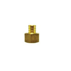 Lead-free brass PEX female iron adapter for cold-expansion plumbing systems 3/4 Pex x 3/4 Female Iron Adapter Lead-Free Brass Cold Expansion