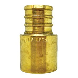 Lead-free brass PEX female sweat adapter for plumbing connections 1/2 Pex x 1/2 Female Sweat Adapter Lead-Free Brass