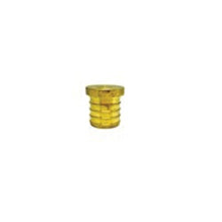 Lead-free brass PEX plug for cold-expansion plumbing systems 3/4 Pex Lead-Free Brass Plug Cold Expansion