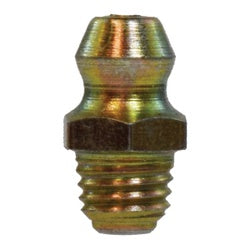Metal fitting with hex head - 1/4-28 Stainless Steel Short Grease Fitting