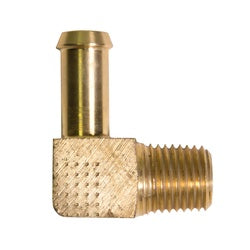 Industrial angled hose fitting for liquids - 159 E 3/8 x 3/8 Elbow
