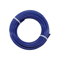 A coil of blue nylon air brake tubing. - 1/2 Type A Tubing Blue Bulk 3000 Feet