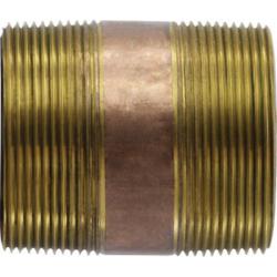 3 x 12 Lead-Free Extra Heavy Brass Nipple