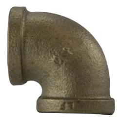 Lead-free piping elbow constructed for plumbing, irrigation, and mechanical systems, providing a 4-inch 90-degree directional change — 4 Lead-Free Imported 90 Degree Elbow