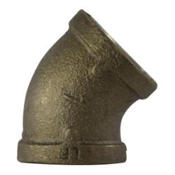 Compact lead-free red bronze 45-degree elbow engineered for reliable directional changes in 3/8 inch plumbing systems – Lead-Free 3/8 Red Bronze 45° Elbow