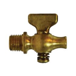 1/8-inch male iron pipe air cock with straight nose and tee handle – 1/8 Male Iron Pipe x Straight Nose Tee Handle Air Cock