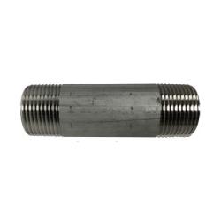 Lead-free 304 stainless steel closed nipple for plumbing connections – Lead-Free 1 x Close 304 Stainless Steel Nipple Bagged