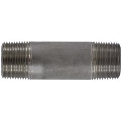 1-inch by 8-foot SC80 304 stainless steel seamless pipe for plumbing or industrial use – 1 x 8 SC80 304 Stainless Steel Seamless