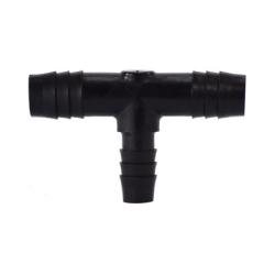 Nylon hose barb tee for connecting 5/8-inch and 1/2-inch tubing – Nylon 5/8 x 1/2 Hose Barb Tee