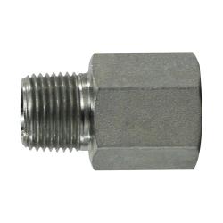 Threaded pipe reducer adapter for plumbing systems, Male x Female Expand Pipe Adapter - 1/8  x 3/8 Male x Female Expand Pipe Adapter